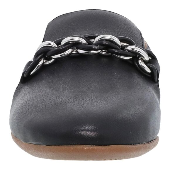 NEW Leora Leather Comfort Mules For Women in black 1125 4m2 - Picture 6 of 10